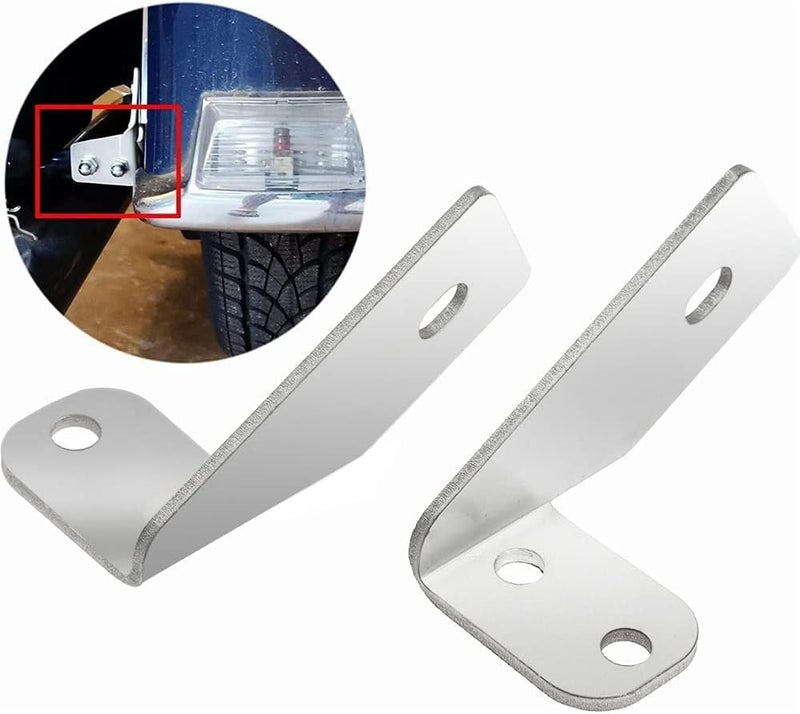 VPZMT Broken Fender Saddlebag Rail Support Brackets Strut for 1984-2008 Harley Touring Street Glide/Road Glide/Road King/Electra Glide/Ultra Glide (Fender Saddlebag Support Bracket Strut) - Image 1